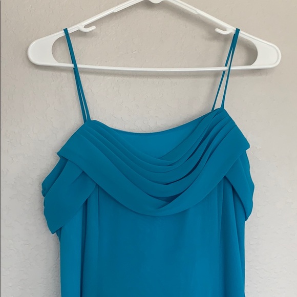 Purple Patch Turquoise Dress - Picture 2 of 5